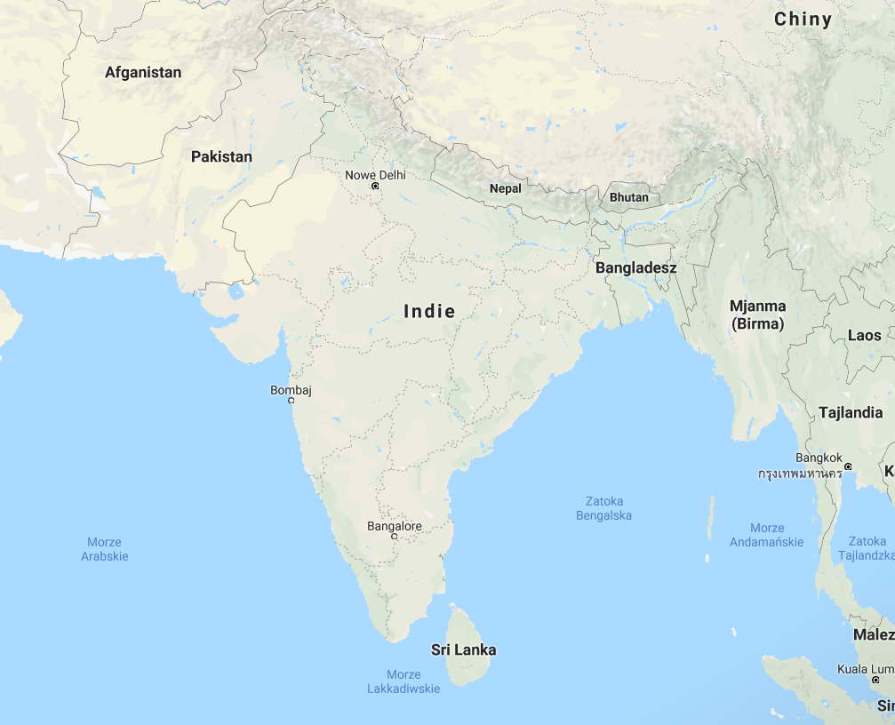 Where is India , where is India located ?